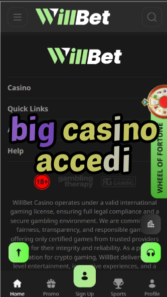 Big Casino Accedi - Italian Casino Login-casinoallright.casinoorder.vip